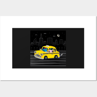 Taxi Ride Posters and Art